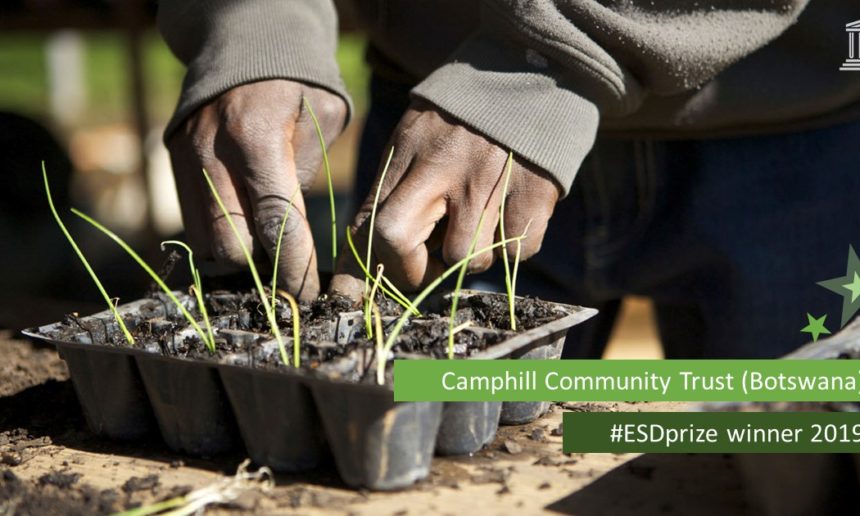 Camphill Community Trust Botswana otorgó el premio UNESCO-Japón 2019 de Educación para el Desarrollo Sustentable