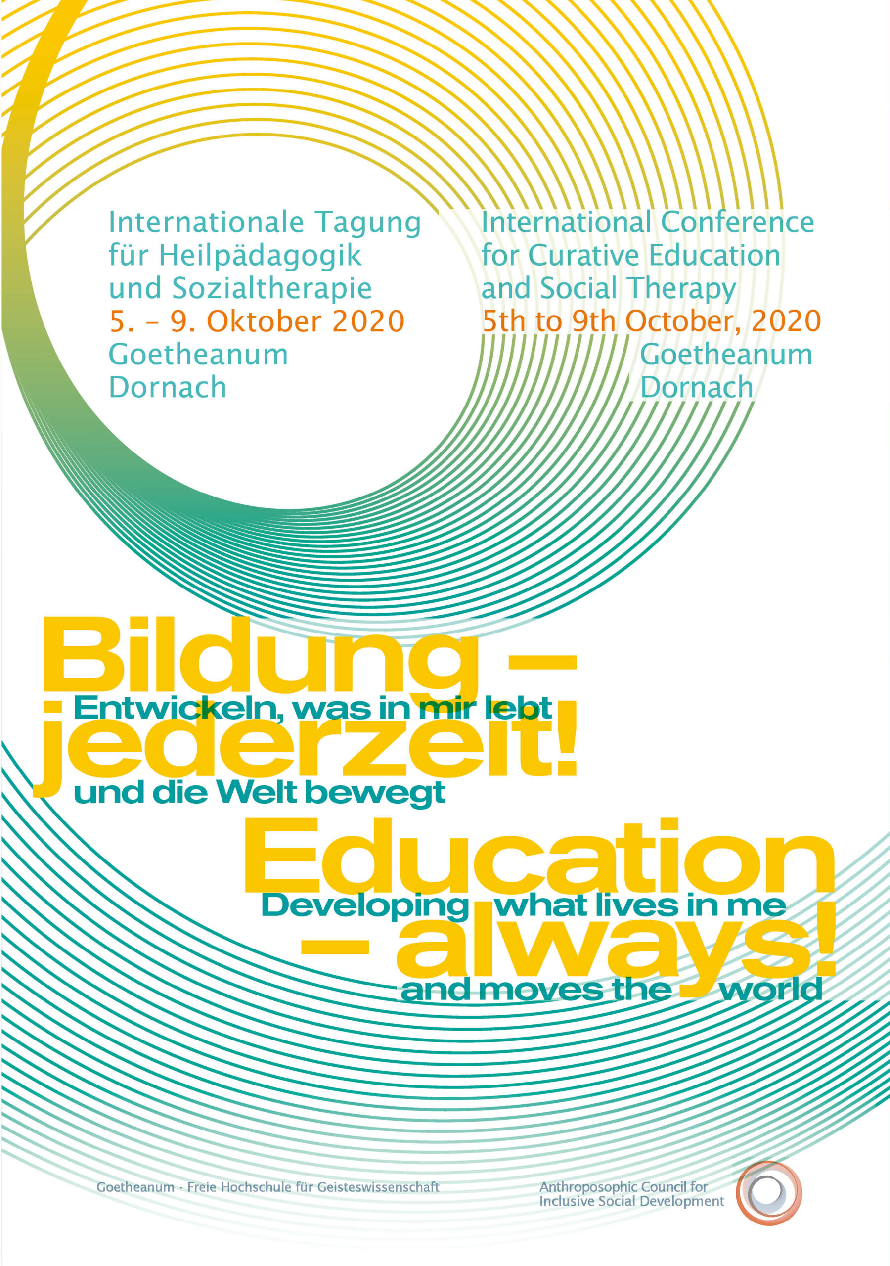 Internationale Inklusive Herbsttagung 2020 – Jetzt auch online!
