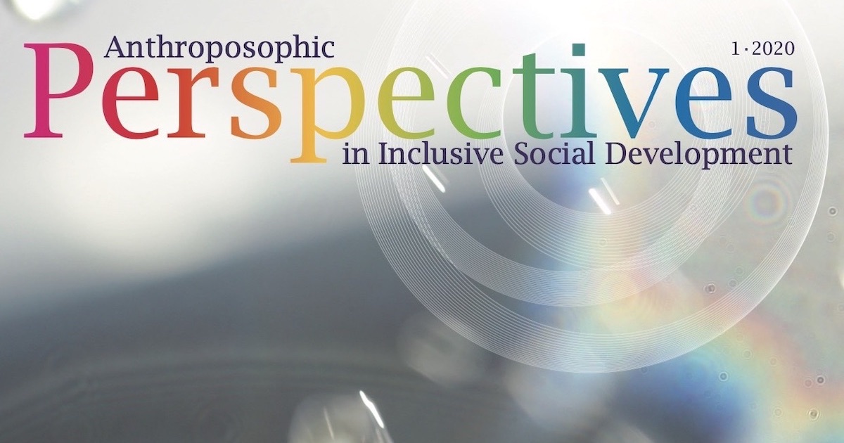 Perspectives 1-2020 ahora en línea (y ‘Seelenpflege’ Volumen 2017 disponible públicamente)