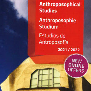 New Program 2021 – Anthroposophical Studies