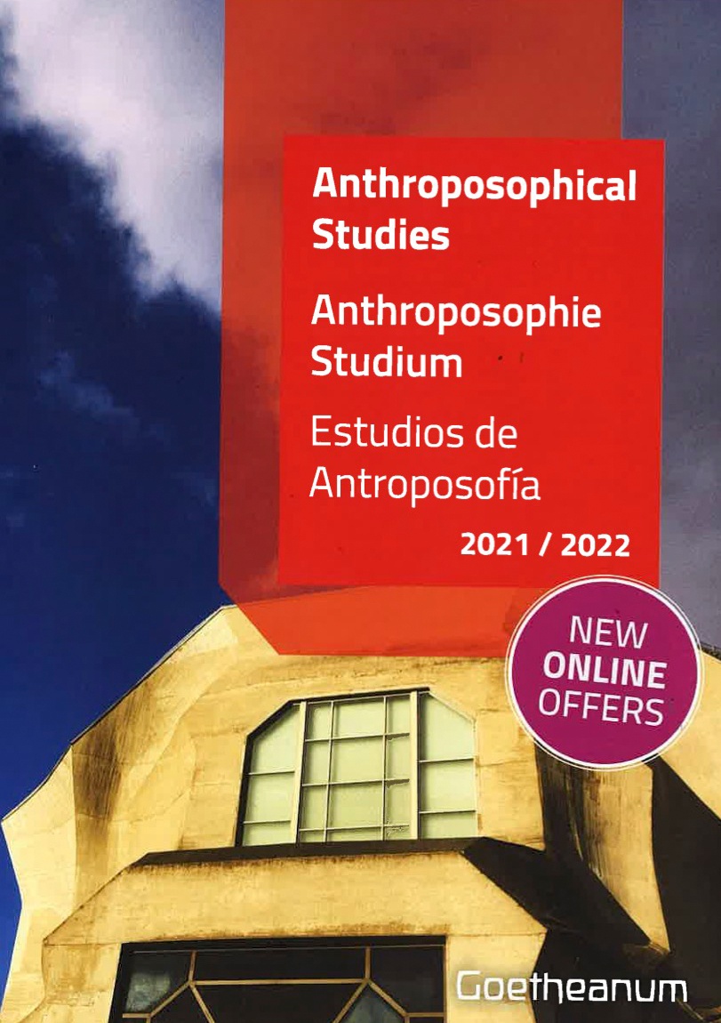New Program 2021 – Anthroposophical Studies