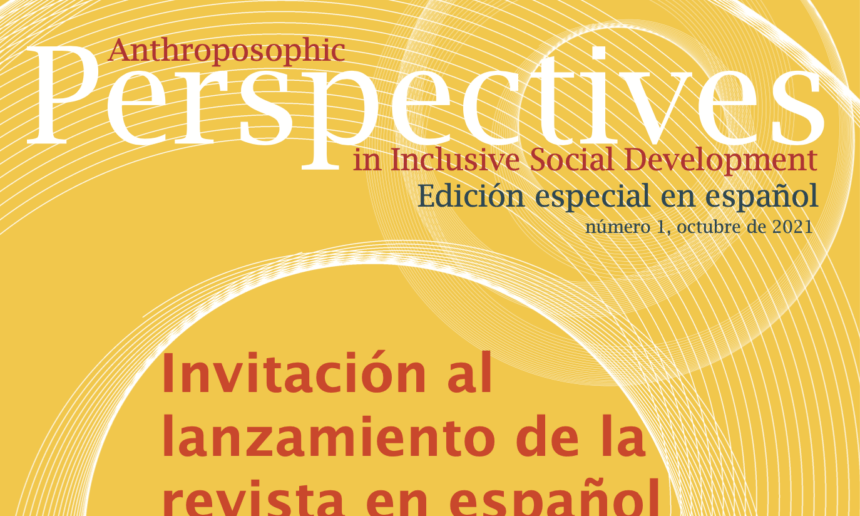 Invitación al lanzamiento de la revista en español