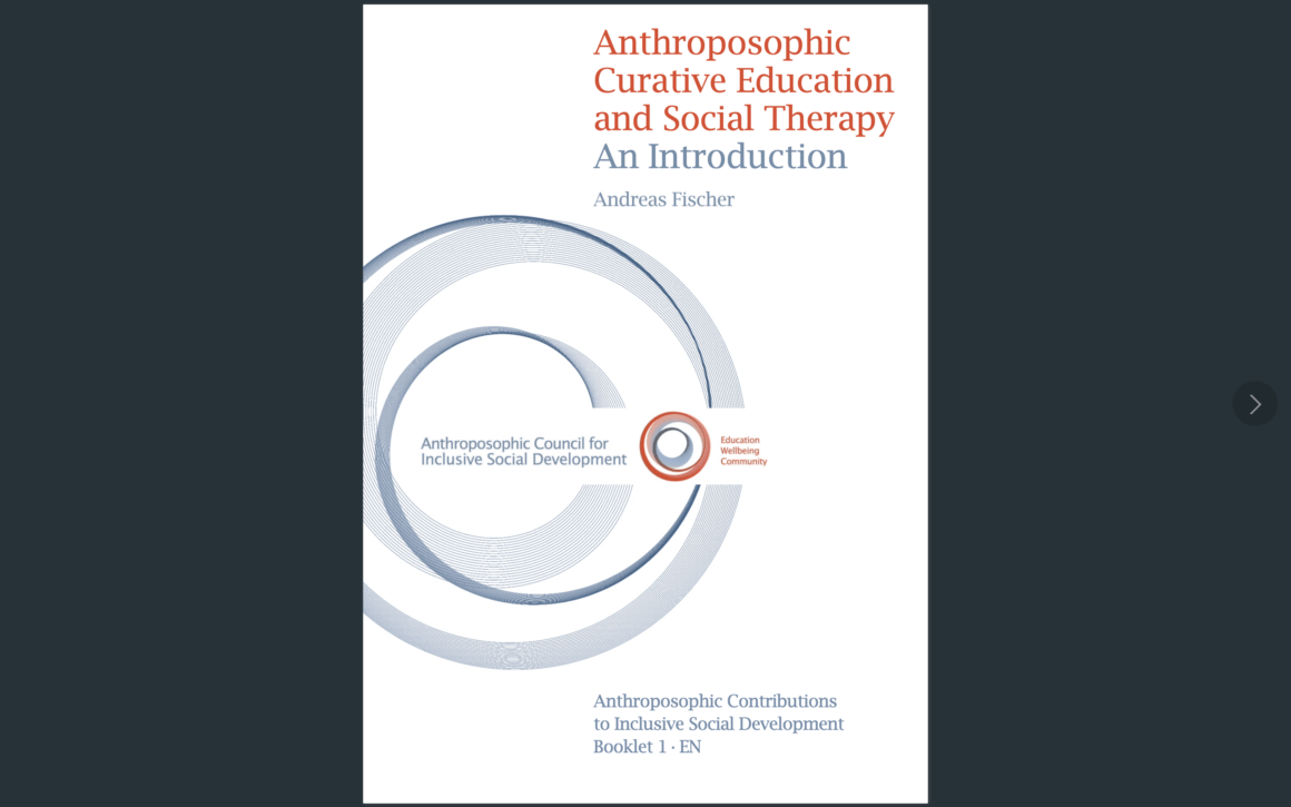 Series Introductory Booklets of the Swiss Association Anthrosocial