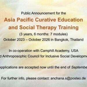 New Training for Asia-Pacific Region in Bangkok